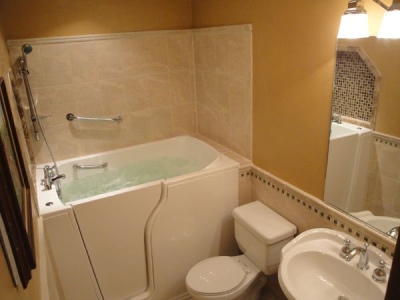 Independent Home Products, LLC installs hydrotherapy walk in tubs in Michigan Center