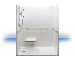 Walk in shower in Lupton by Independent Home Products, LLC